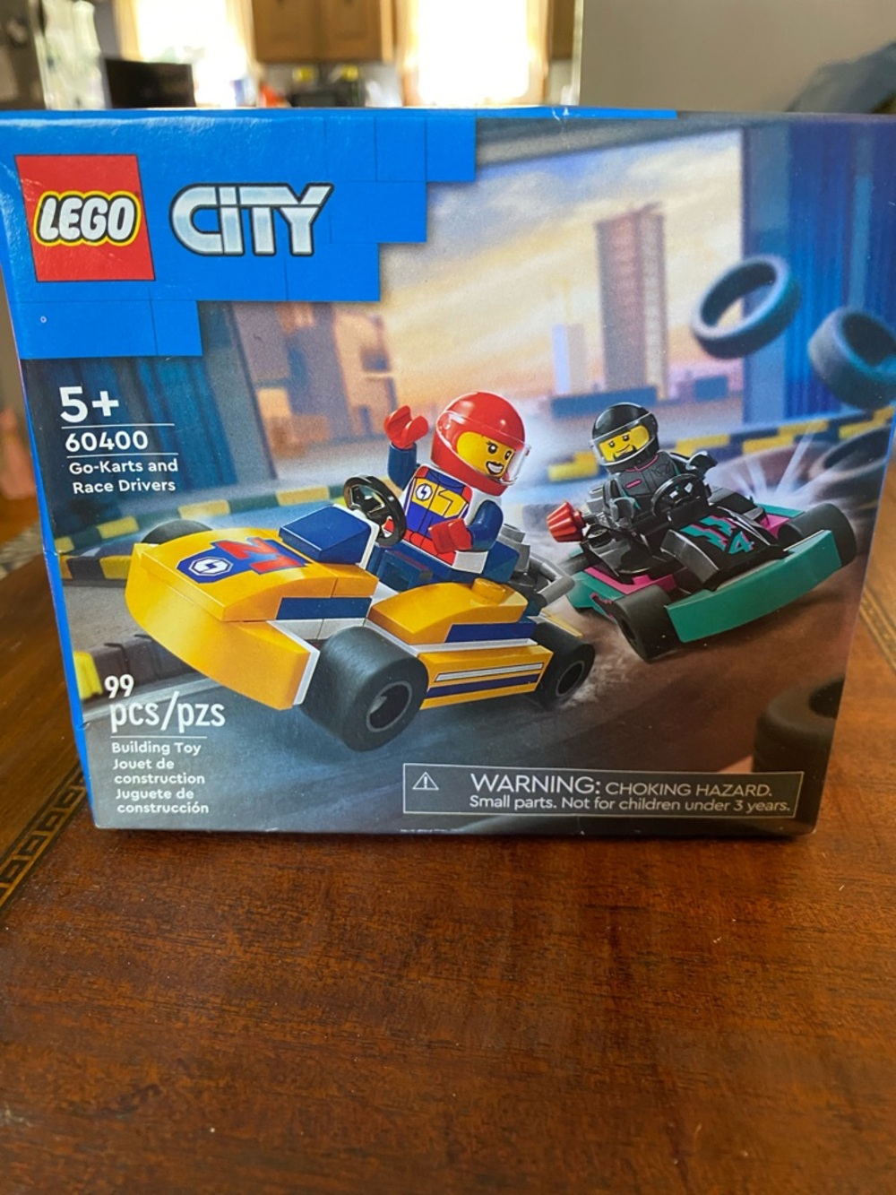 NEW! LEGO City Go-Karts and Race Drivers Set -#60400 5+ 99 pcs Building Set